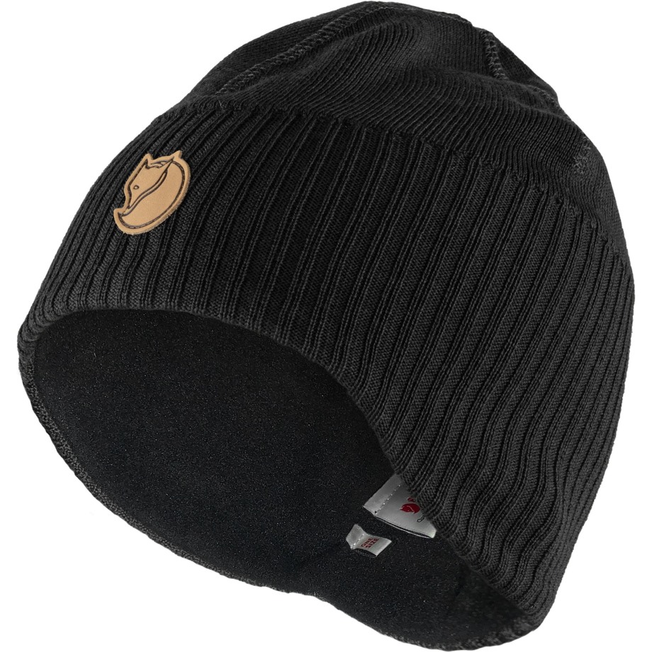 Hot New - Fjällräven Brand Keb Stormblocker Beanie Black