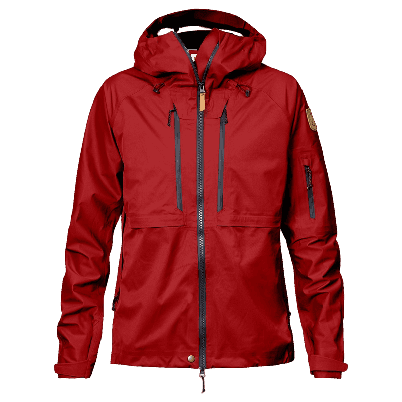 Keb Eco-Shell Jacket W Lava Hot New - Fjällräven