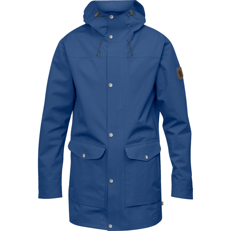 Greenland Eco-Shell Jacket W Deep Blue Hot New - Fjällräven