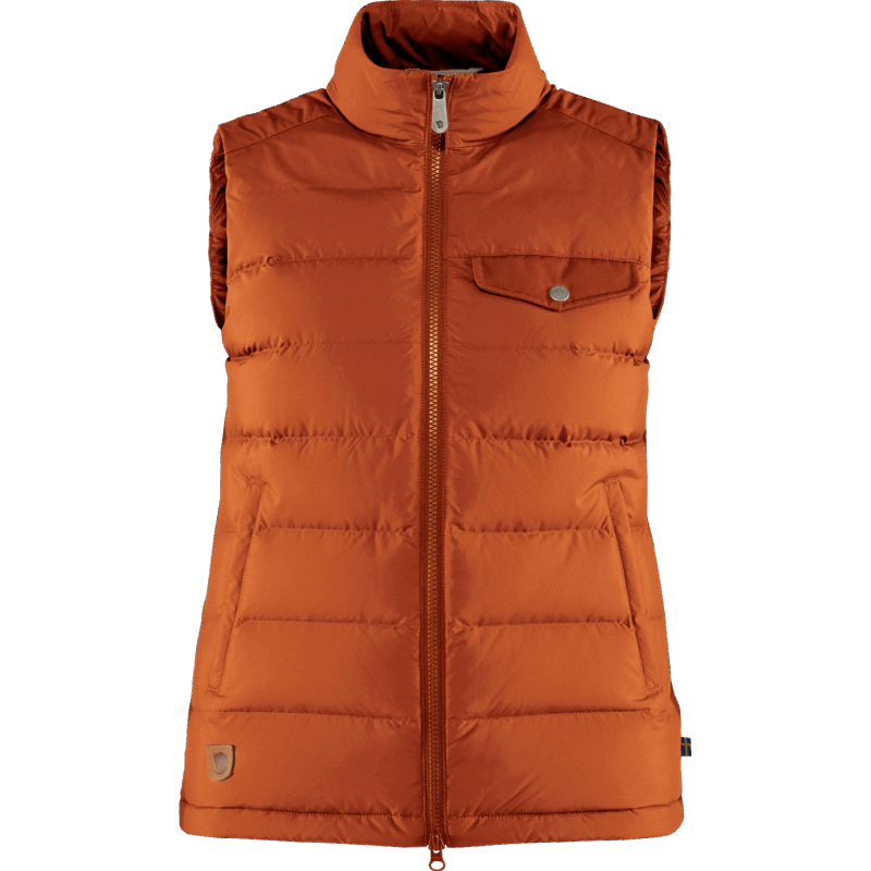 Autumn Leaf Greenland Down Liner Vest W Hot New - Fjällräven