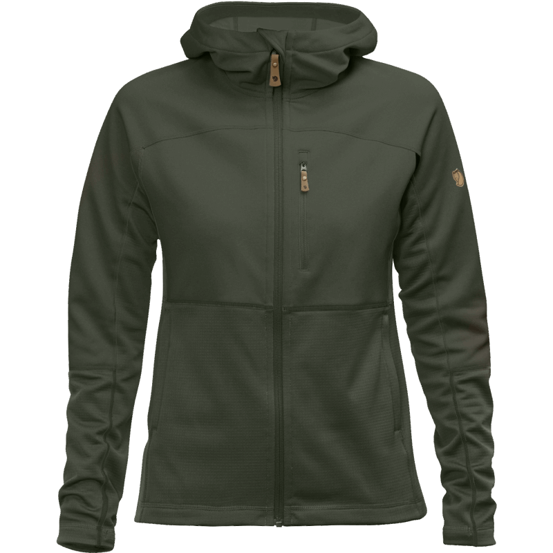 Abisko Trail Fleece W - Deep Forest Hot New - Fjällräven Deep Forest
