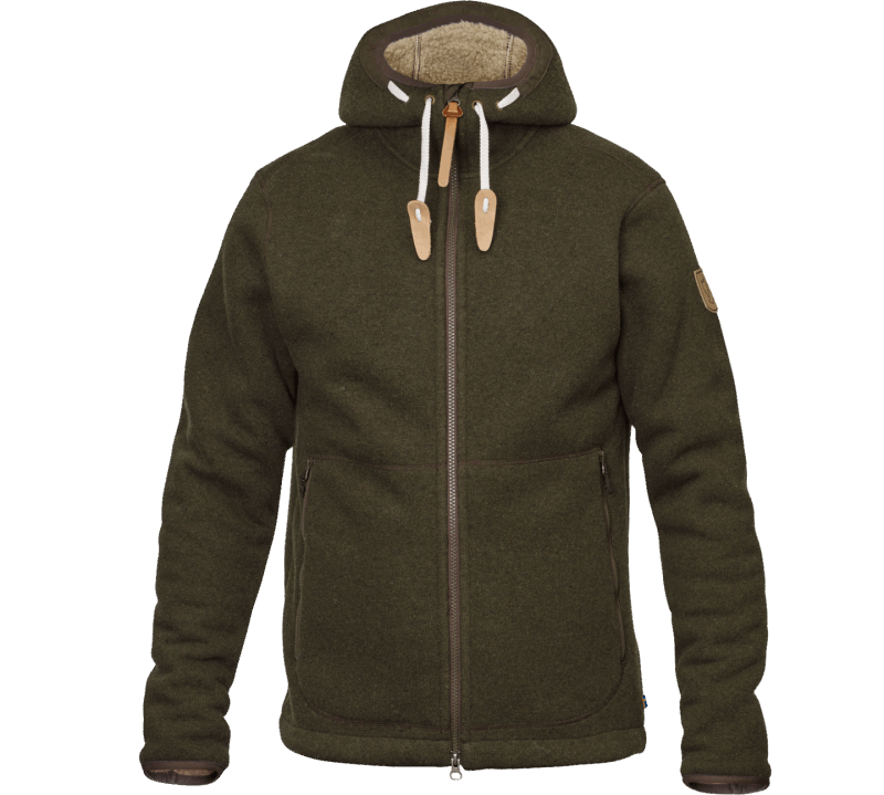Dark Olive Polar Fleece Jacket M Hot New - Fjällräven