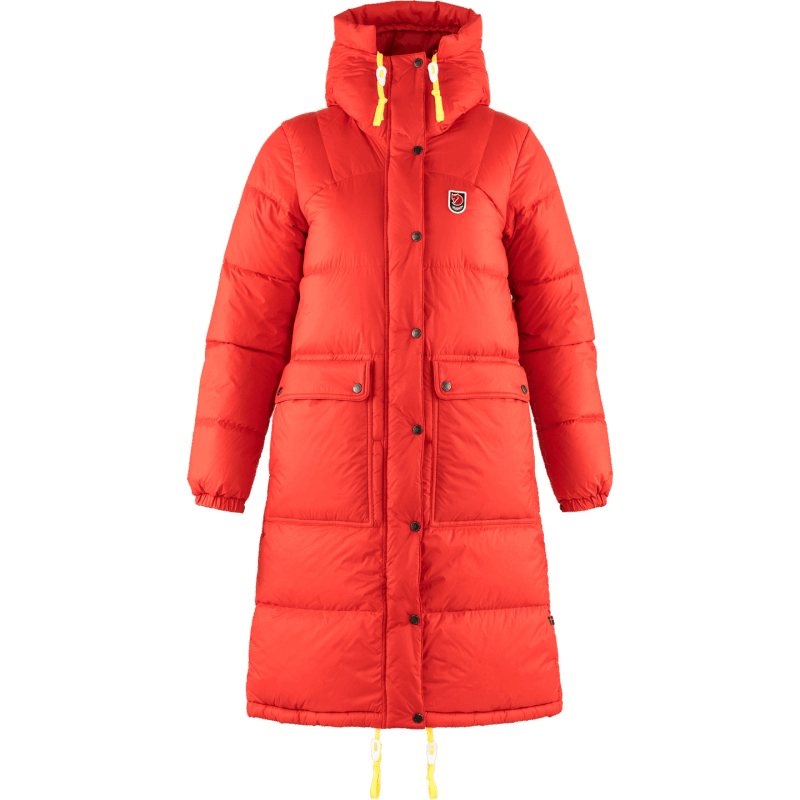 Hot New - Fjällräven Expedition Long Down Parka W - True Red True Red