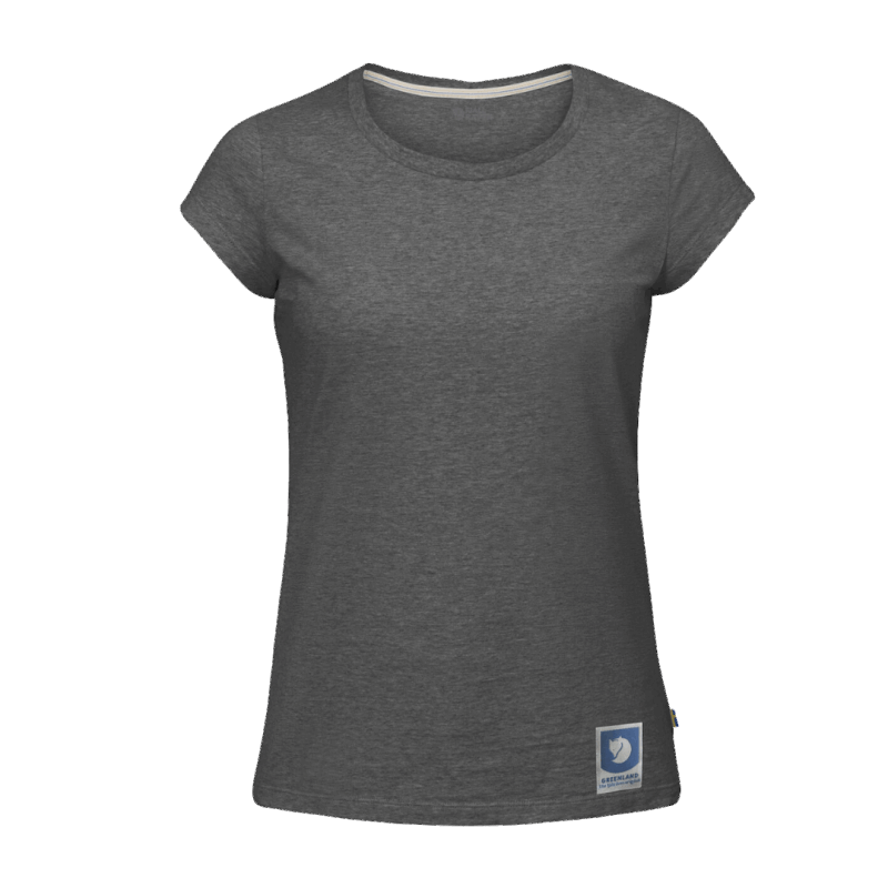 Dark Grey Greenland T-Shirt W Hot New - Fjällräven