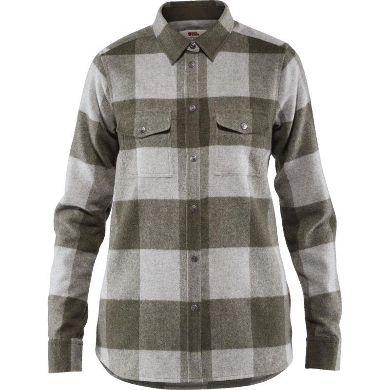 Laurel Green/Fog Canada Shirt Ls W - Laurel Green - Fog Hot New - Fjällräven
