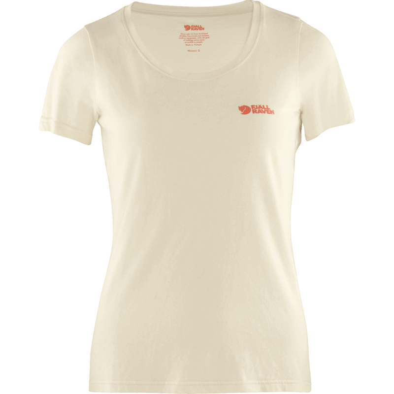 Hot New - Fjällräven Logo T-Shirt W - 2 Colours Chalk White