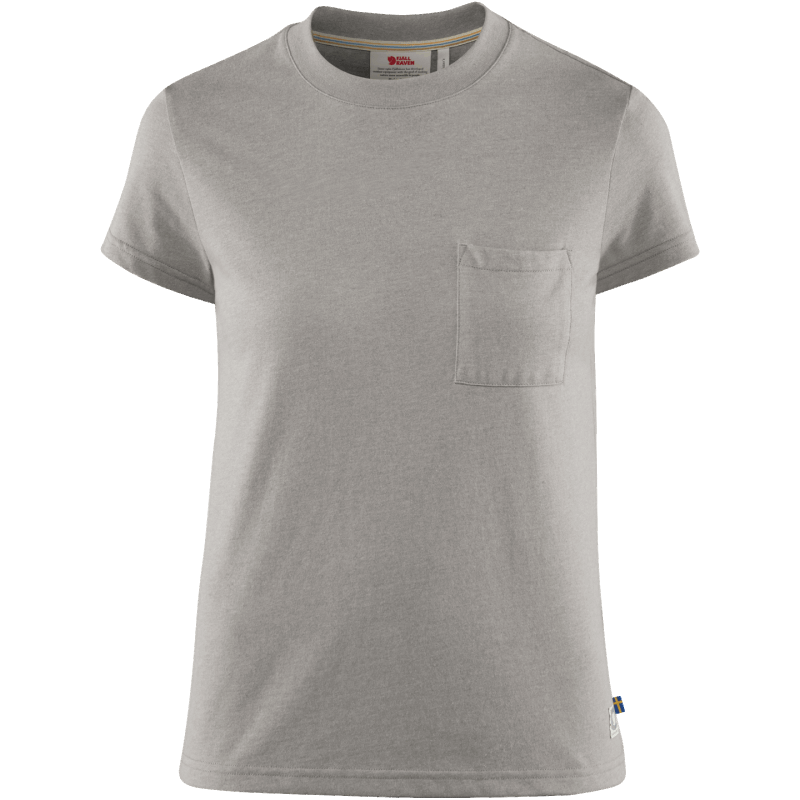 Greenland Re-Cotton T-Shirt Ss W Hot New - Fjällräven Grey
