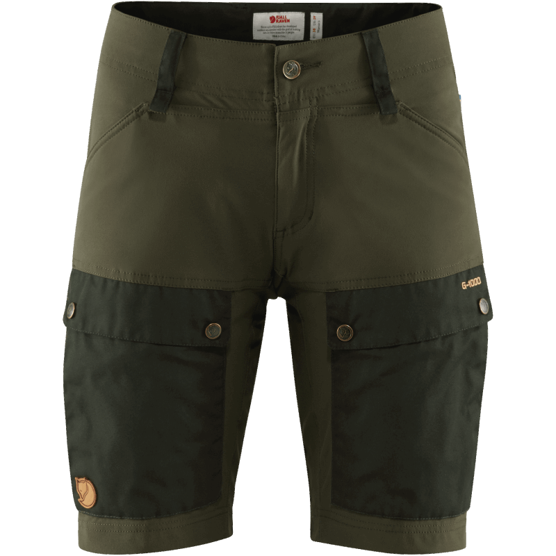 Keb Shorts W Hot New - Fjällräven Deep Forest/Laurel Green