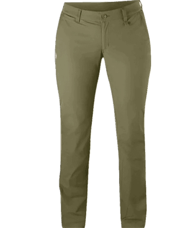 Abisko Stretch Trekking Trousers W Savanna Hot New - Fjällräven