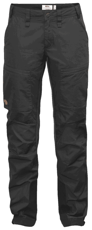 Dark Grey Abisko Lite Trekking Trousers W Short Hot New - Fjällräven Brand