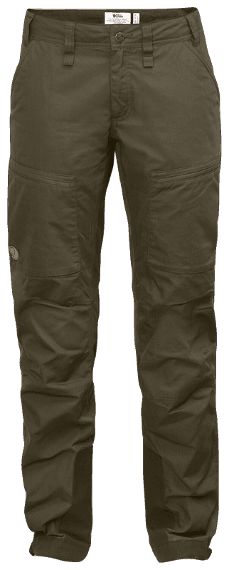 Abisko Lite Trekking Trousers W - D Olive D Olive Hot New - Fjällräven Dark Olive-Dark Olive