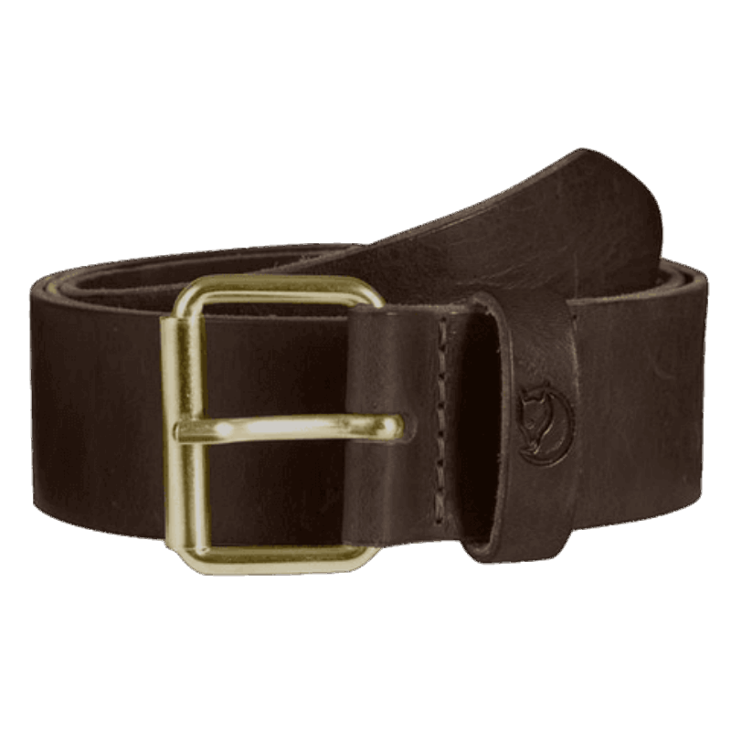 Hot New - Fjällräven Leather Brown Singi Belt 4Cm - Leather Brown