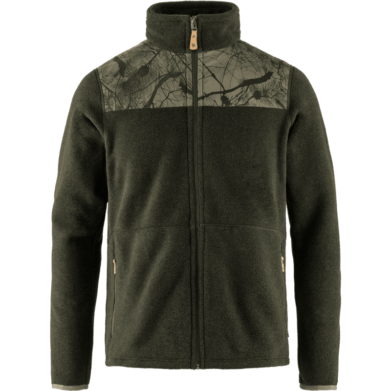 Hot New - Fjällräven Lappland Fleece M Laurel Green-Green Camo