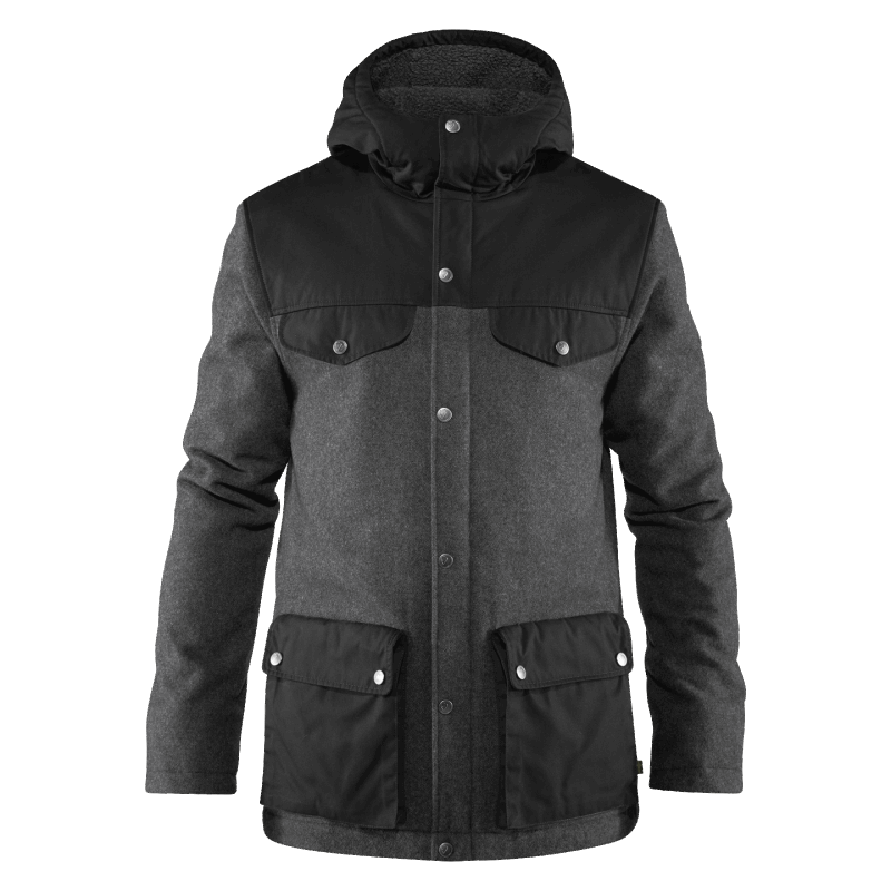 Greenland Re-Wool Jacket M Grey Hot New - Fjällräven