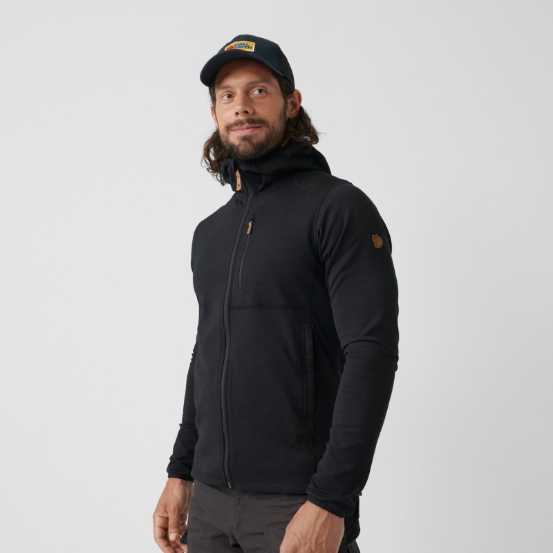Dark Grey Hot New - Fjällräven Keb Fleece Hoodie M - 3 Colours