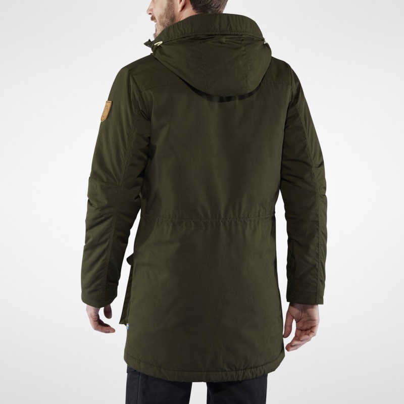 Hot New - Fjällräven Singi Wool Padded Parka M - Black Black