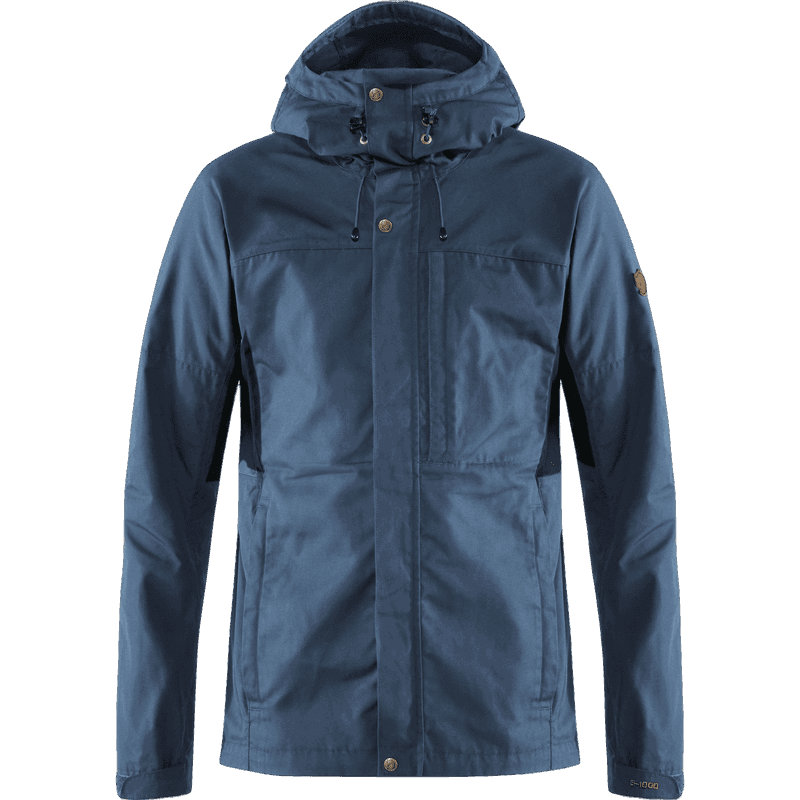Hot New - Fjällräven Uncle Blue/Dark Grey Kaipak Jacket M - Uncle Blue - Dark Grey
