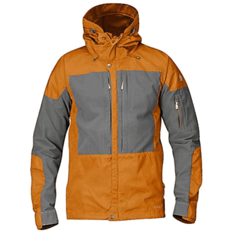 Hot New - Fjällräven Keb Jacket M - Seashell Orange Seashell Orange/Grey
