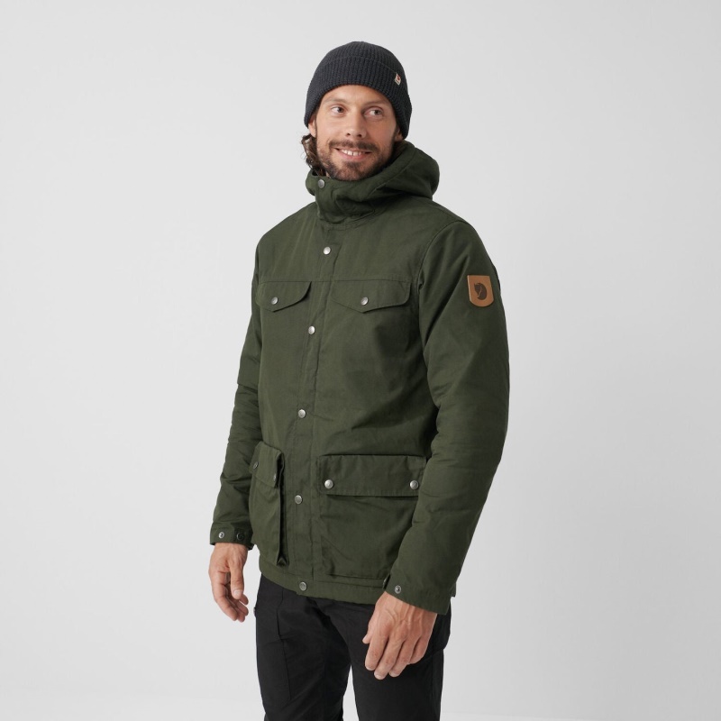 Dark Grey Greenland Winter Jacket M - Dark Grey Hot New - Fjällräven