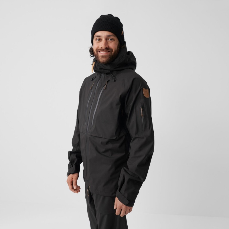 Chestnut Keb Eco-Shell Jacket M - Chestnut Hot New - Fjällräven
