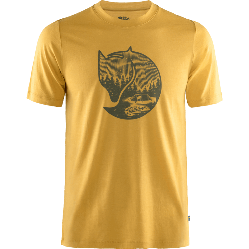 Hot New - Fjällräven Abisko Wool Fox Ss M Ochre