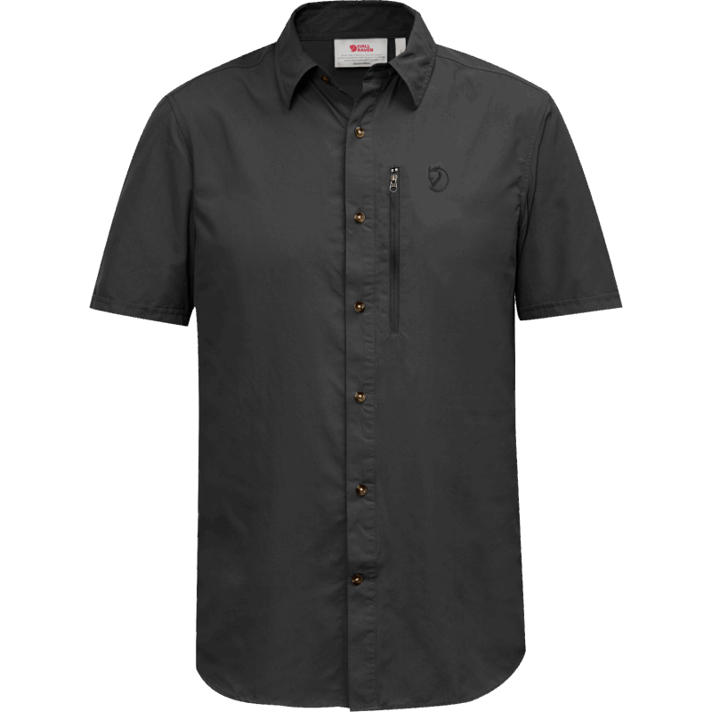 Dark Grey Hot New - Fjällräven Abisko Hike Shirt Ss M - Dark Grey