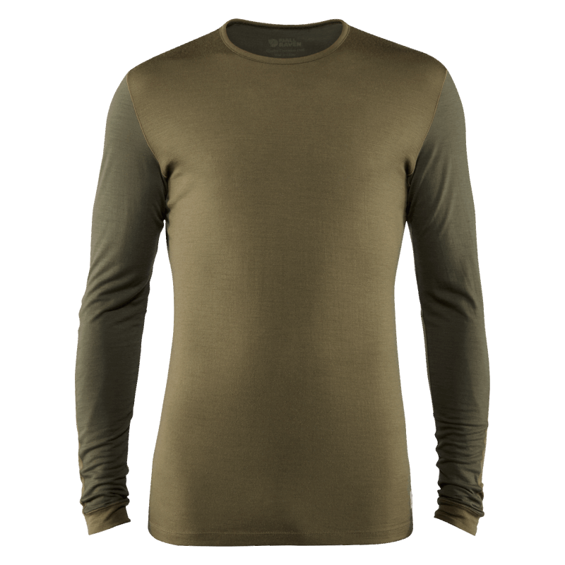 Keb Wool T-Shirt Ls M Hot New - Fjällräven Light Grey-Grey