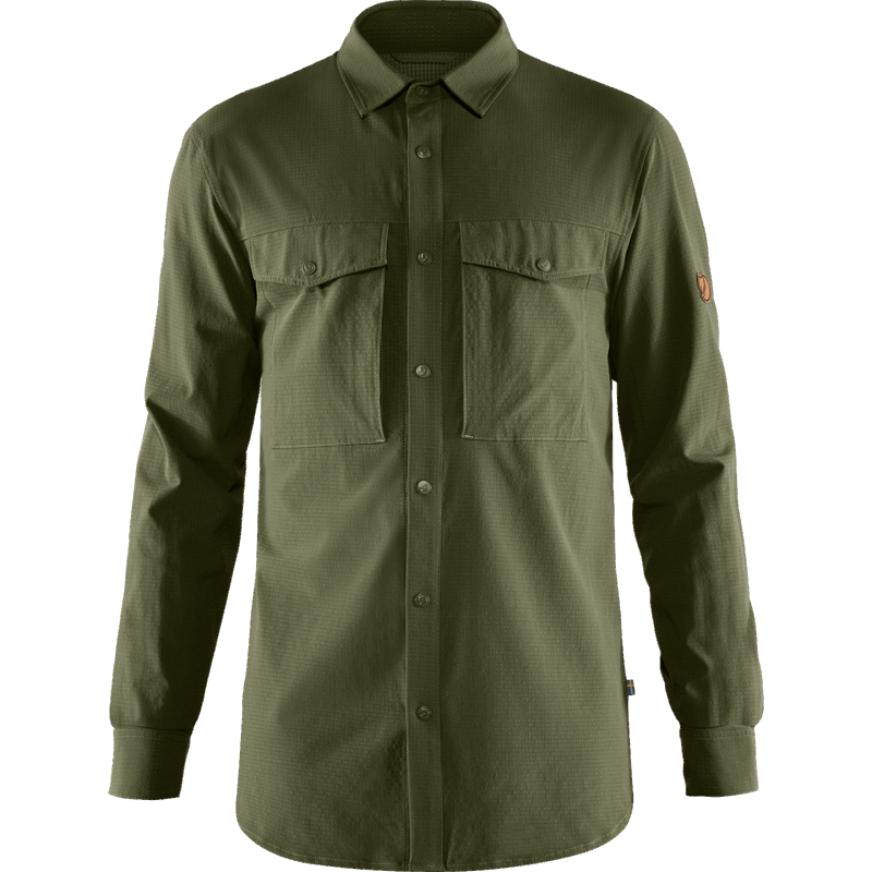 Abisko Trekking Shirt M - Laurel Green Laurel Green Hot New - Fjällräven