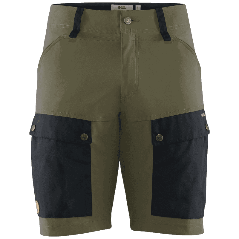 Hot New - Fjällräven Keb Shorts M - D Navy Light Olive Dark Navy/Light Olive