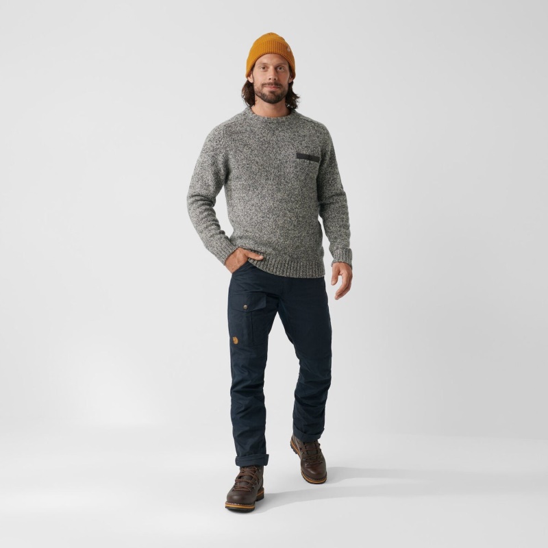 Nils Trousers M Long - Mountain Grey Mountain Grey Hot New - Fjällräven