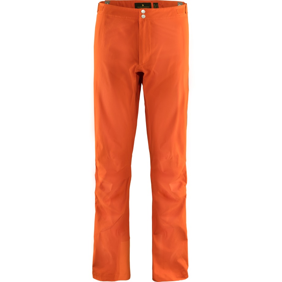 Hokkaido Orange Bergtagen Lite Eco-Shell Trousers M Hot New - Fjällräven Brand