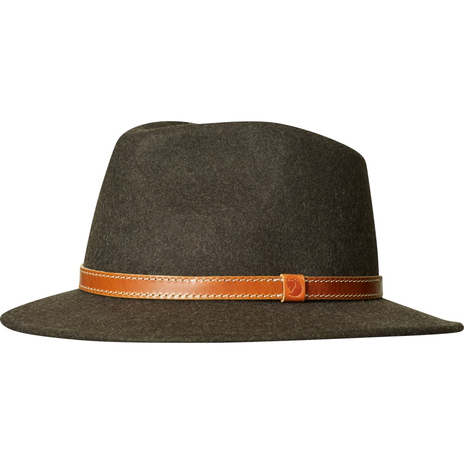 Hot New - Fjällräven Brand Srmland Felt Hat Dark Olive
