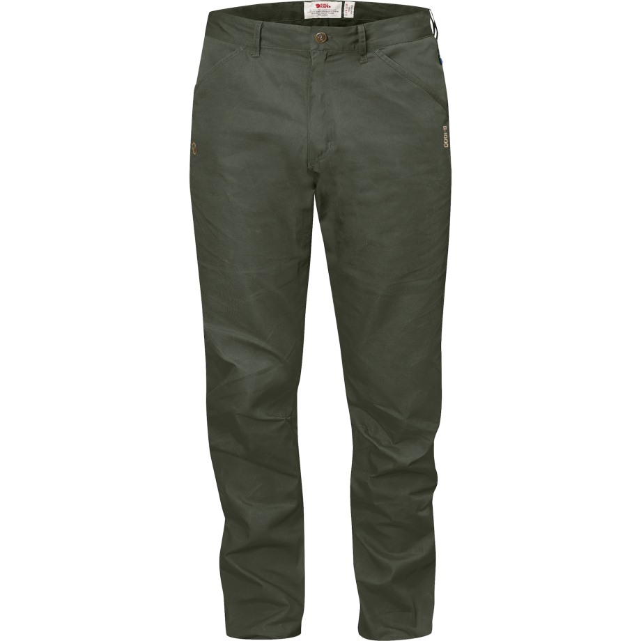 High Coast Trousers M Long Hot New - Fjällräven Mountain Grey