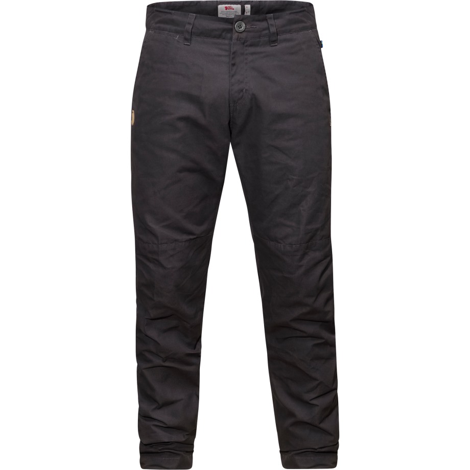 Dark Grey Srmland Tapered Winter Trousers M Long Hot New - Fjällräven