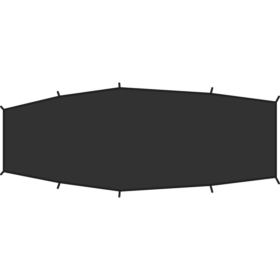 Hot New - Fjällräven Black Shape 2 Footprint