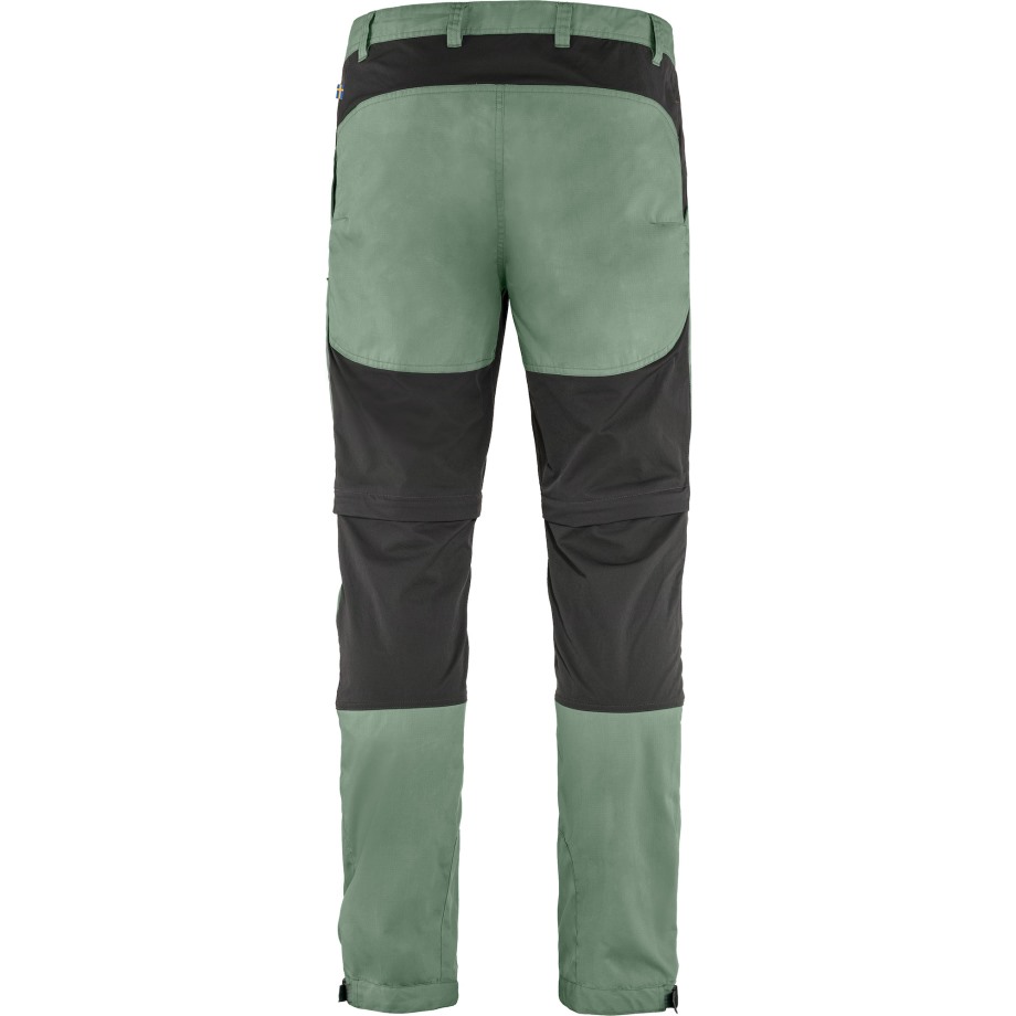 Hot New - Fjällräven Abisko Lite Trekking Zip-Off M Reg Patina Green-Dark Grey