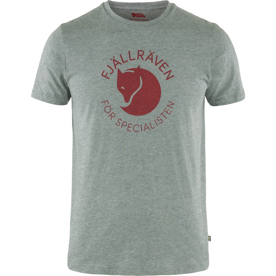Fox T-Shirt M Hot New - Fjällräven Grey Melange