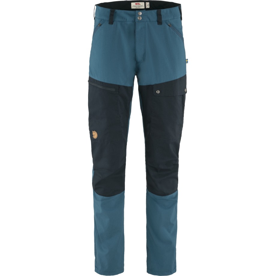 Abisko Midsummer Trousers M Reg Hot New - Fjällräven Indigo Blue-Dark Navy