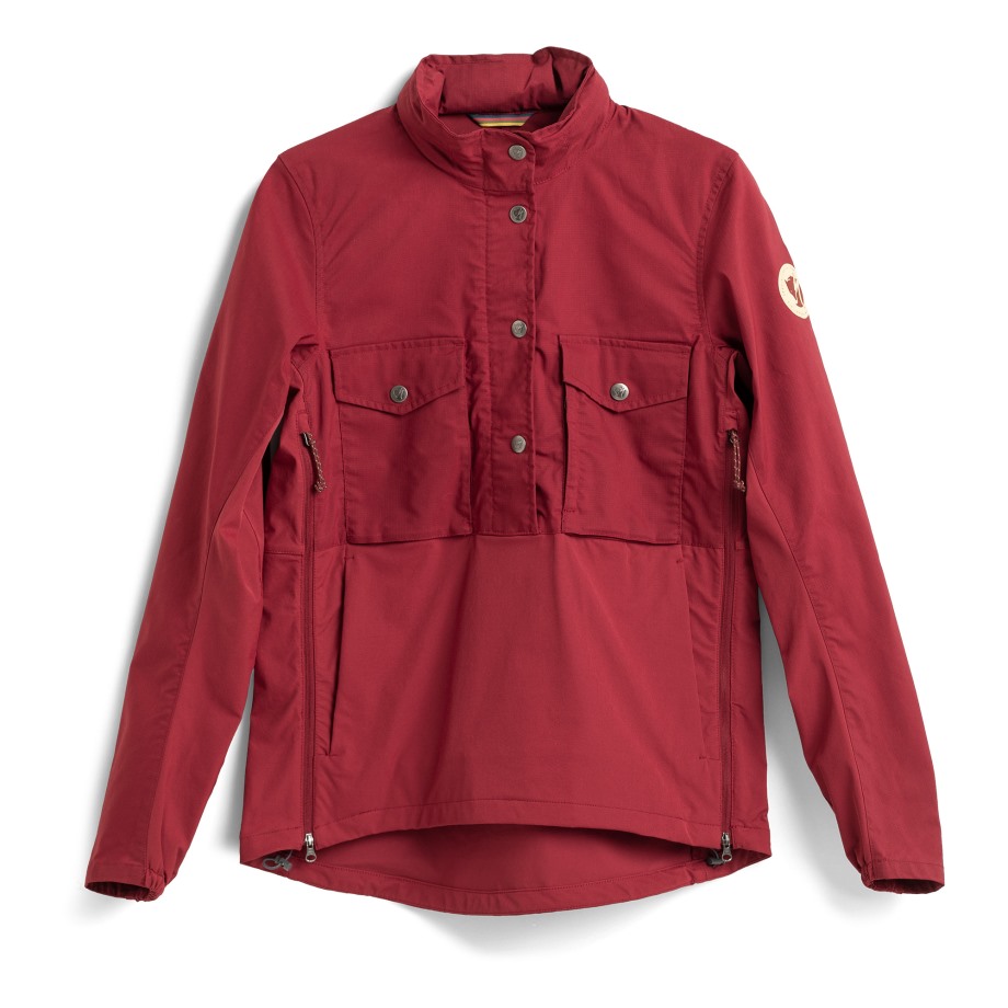 S/F Räven Anorak W Hot New - Fjällräven Pomegranate Red
