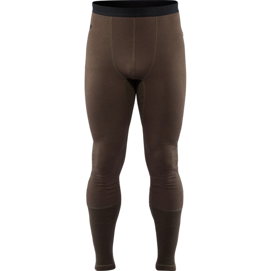 Dark Olive Hot New - Fjällräven Värmland Woolterry Long Johns M