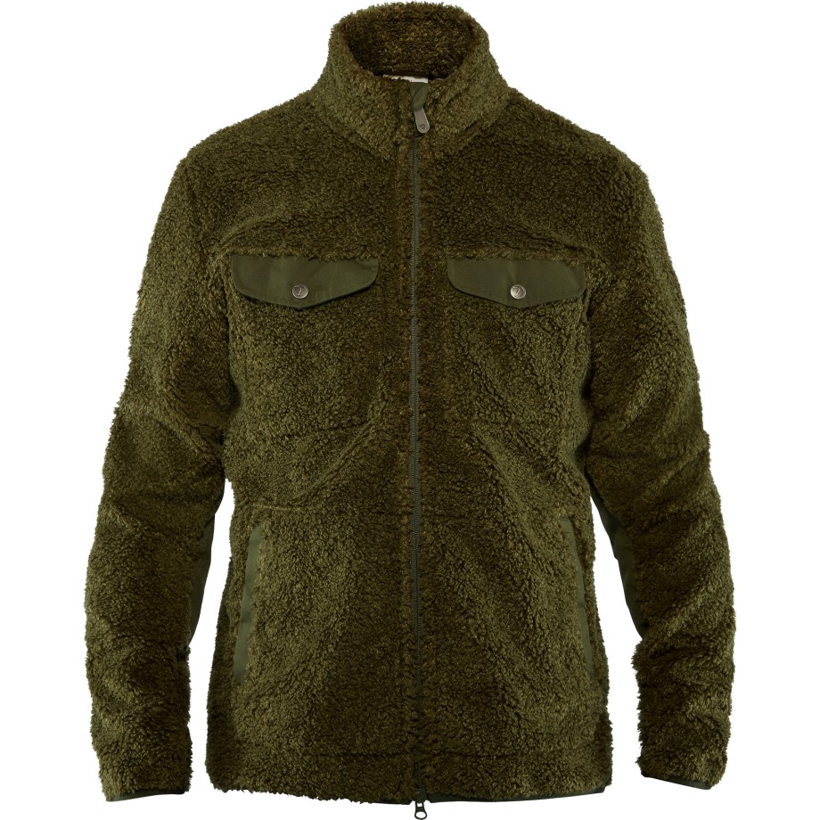 Deep Forest Greenland Pile Fleece M Hot New - Fjällräven Brand