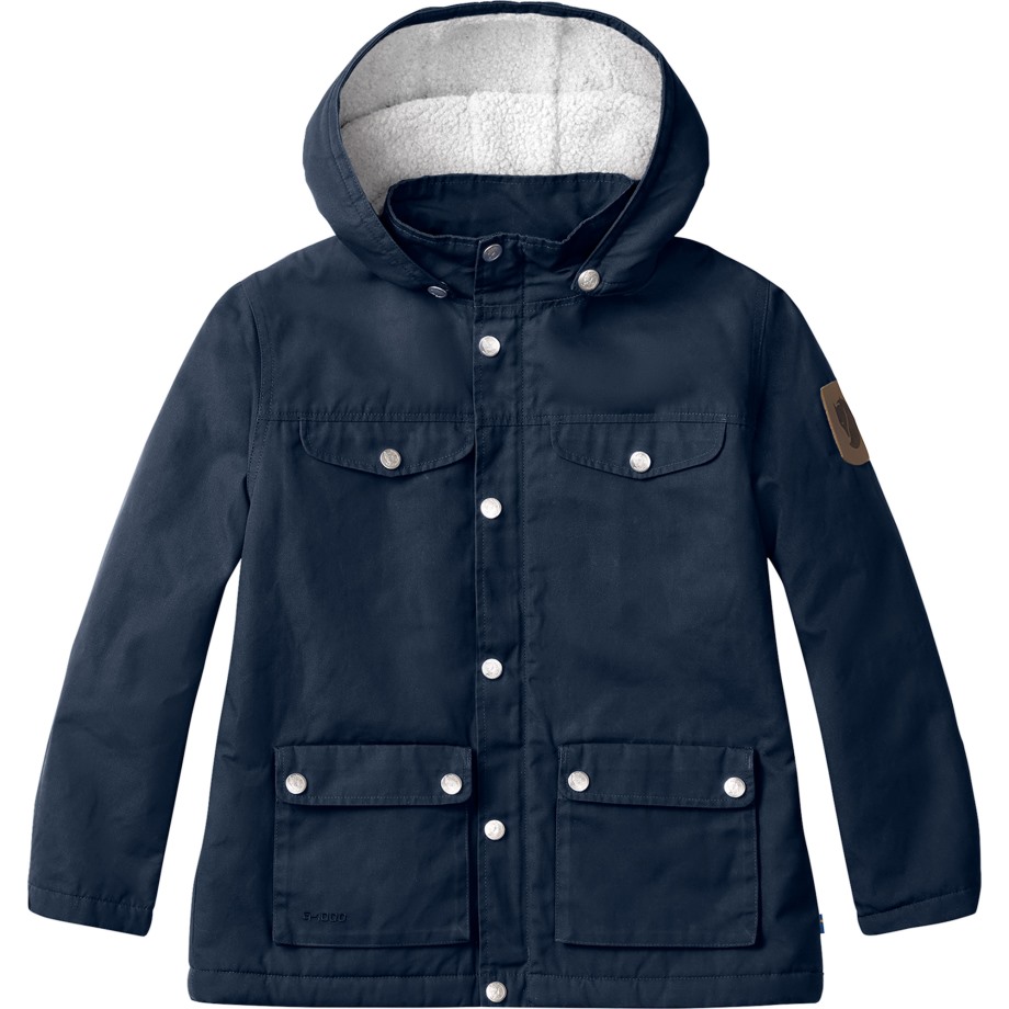 Kids Greenland Winter Jacket Night Sky Hot New - Fjällräven