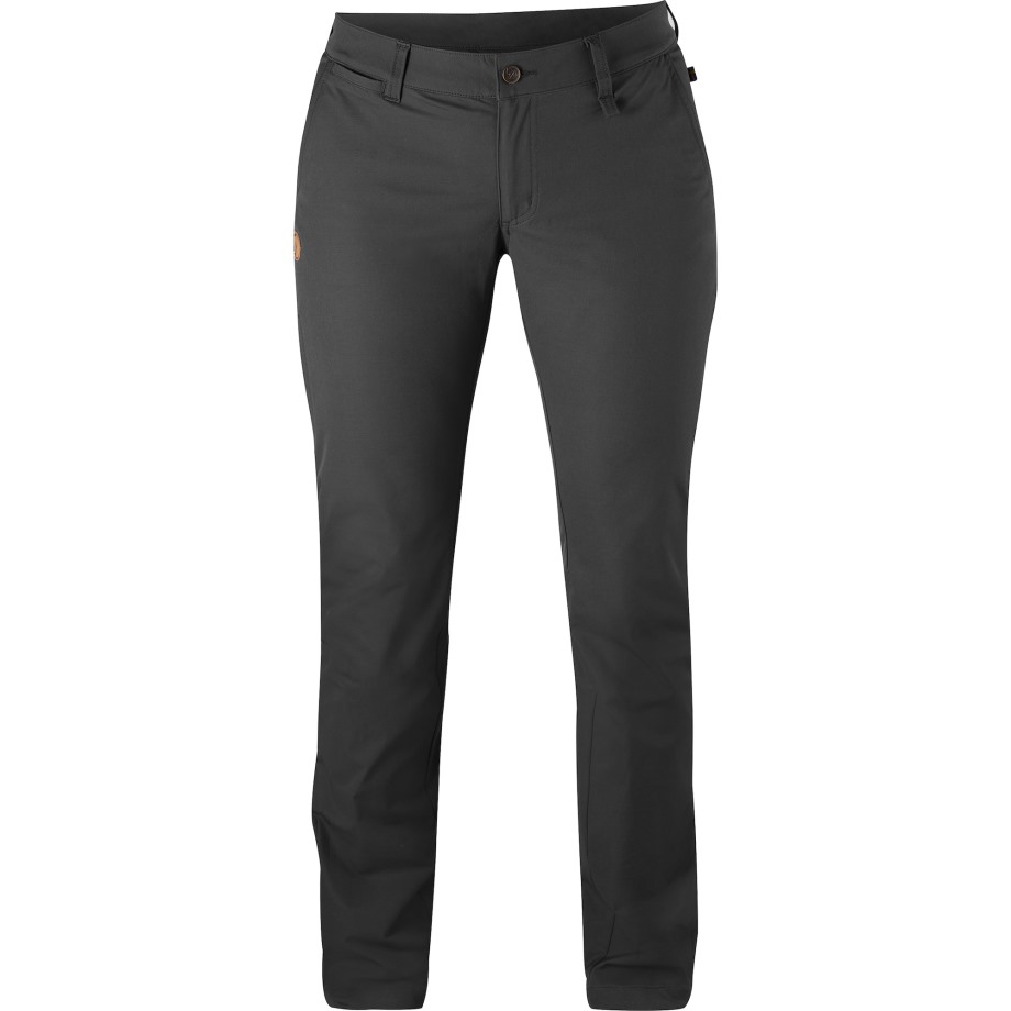 Abisko Stretch Trousers W Reg Dark Grey Hot New - Fjällräven