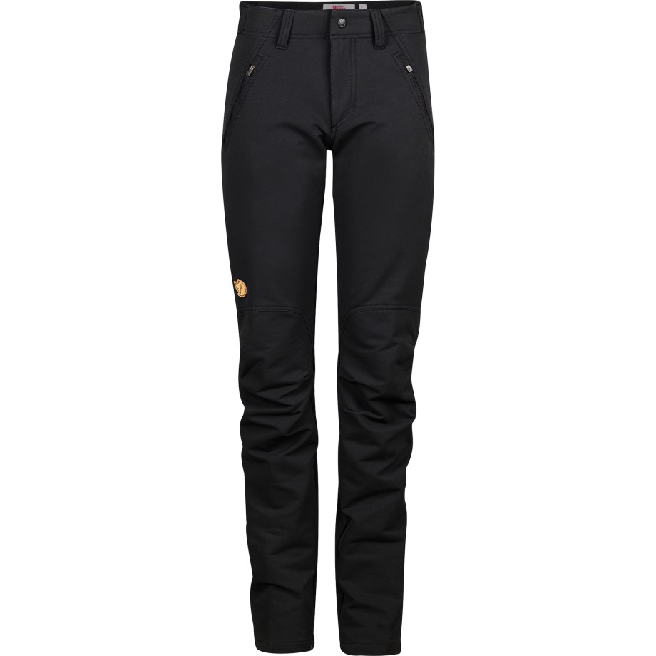 Oulu Trousers W Black Hot New - Fjällräven