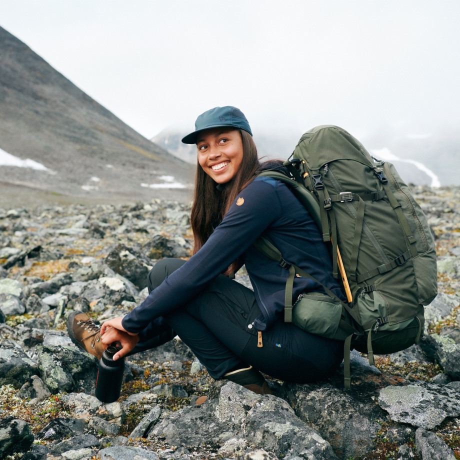 Abisko Midsummer Trousers W Short Hot New - Fjällräven Mineral Blue-Clay Blue
