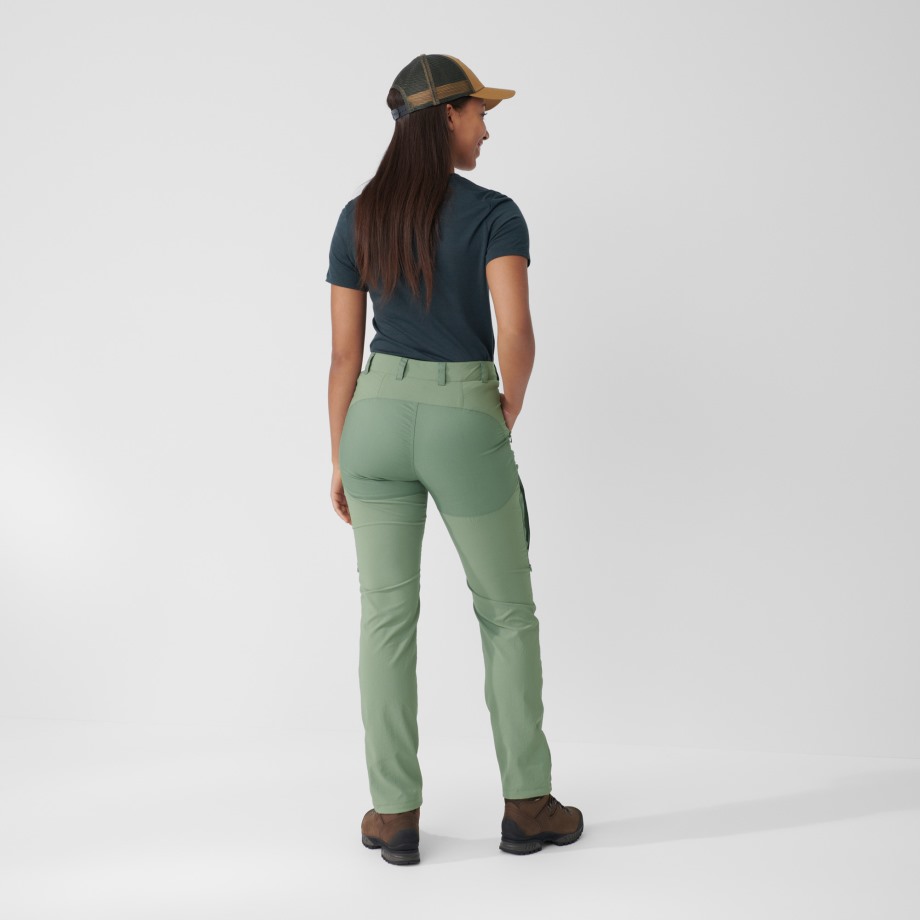 Hot New - Fjällräven Abisko Midsummer Trousers W Reg Mineral Blue-Clay Blue