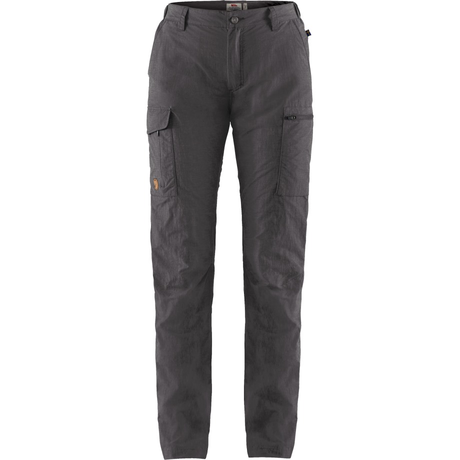 Travellers Mt Trousers W Dark Grey Hot New - Fjällräven