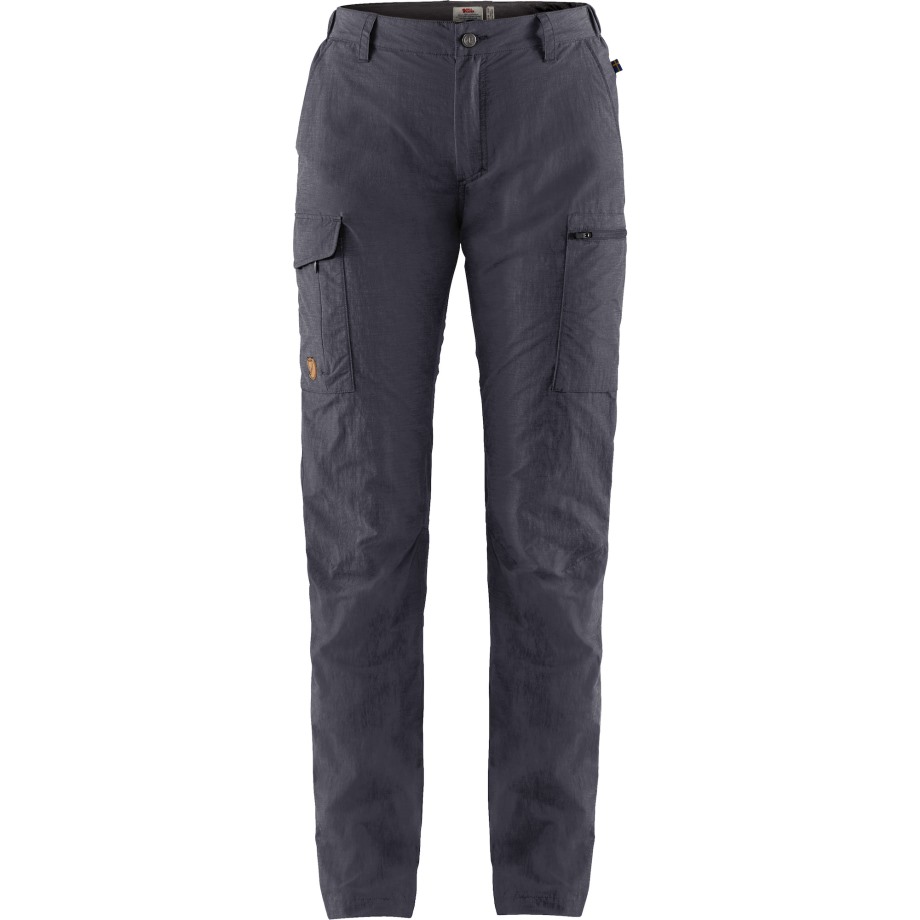 Dark Navy Travellers Mt Trousers W Hot New - Fjällräven
