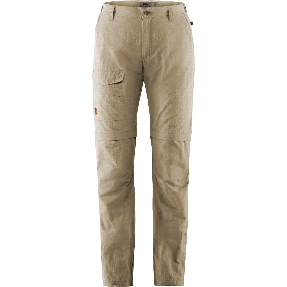 Hot New - Fjällräven Light Beige Travellers Mt Zip-Off Trousers M