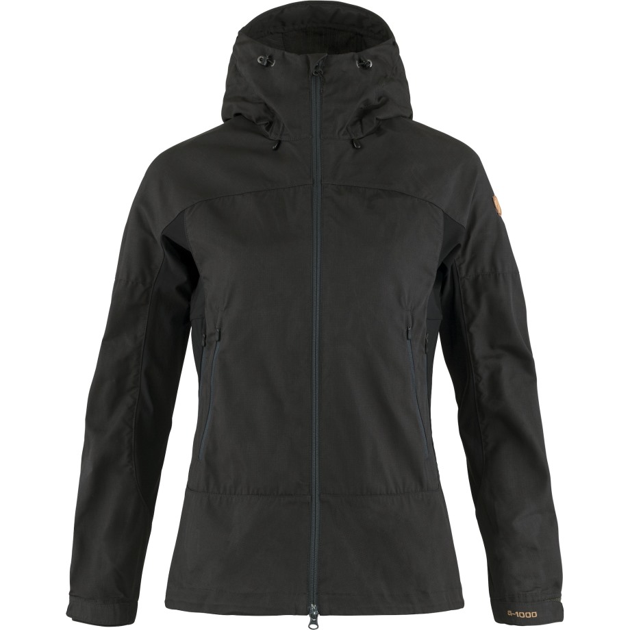 Hot New - Fjällräven Abisko Lite Trekking Jacket W Dark Grey-Black